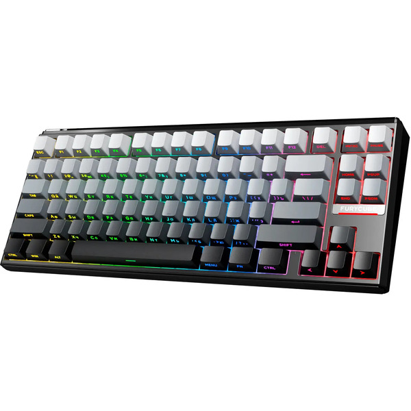 Клавиатура FURYCUBE AE75 PRO (Panda Silent, градиент/серый)