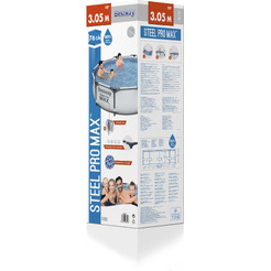 Каркасный бассейн Bestway Steel Pro 56406 (305x76 см)