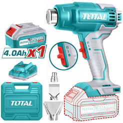 Фен строительный Total TBLI20025 (с 1-им АКБ и ЗУ)