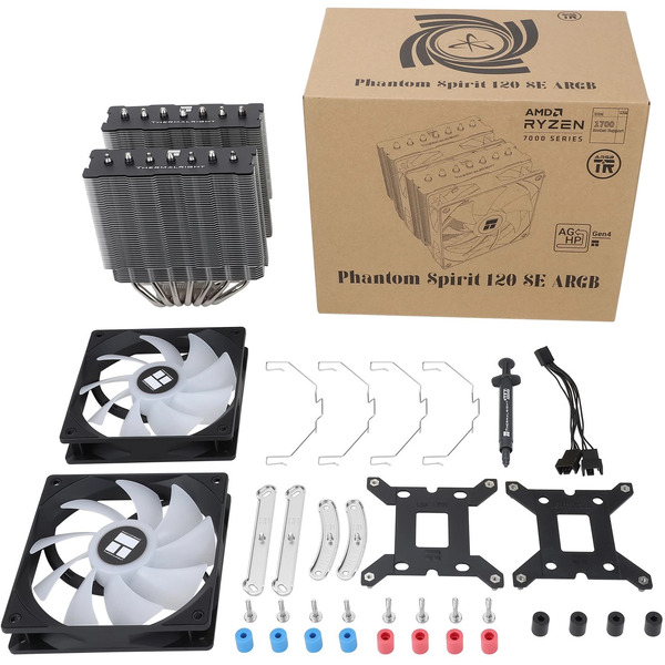 Кулер для процессора Thermalright Phantom Spirit 120 SE ARGB TRPS120SEA