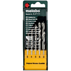 Набор сверл Metabo 627111000 (5 шт)