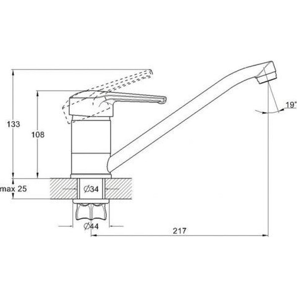 Смеситель Econoce EC0631