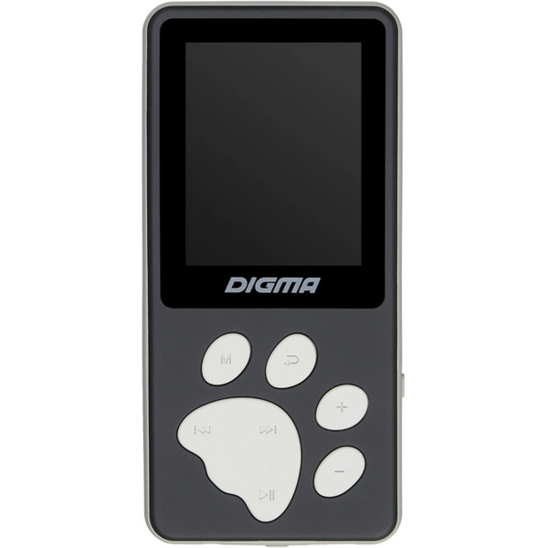 Плеер MP3 Digma S4 8GB (черный/серый)