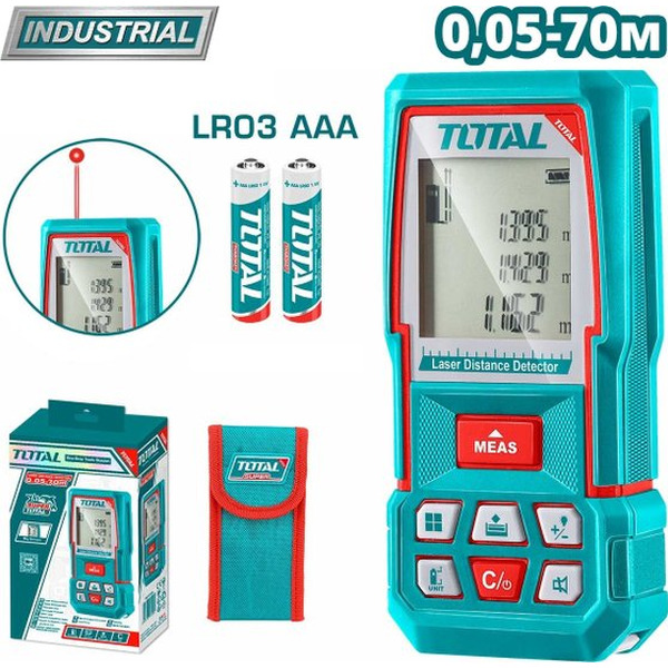 Лазерный дальномер Total TMT57026