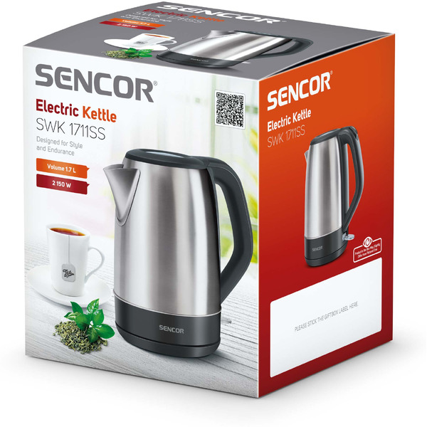 Электрочайник Sencor SWK 1711SS