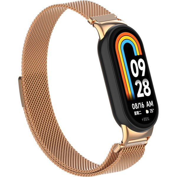 Ремешок Bingo Magnetic для XIAOMI Mi Band 8 (розовое золото)