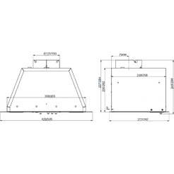 Кухонная вытяжка ELIKOR Врезной блок BOX 52П-700 (213858)