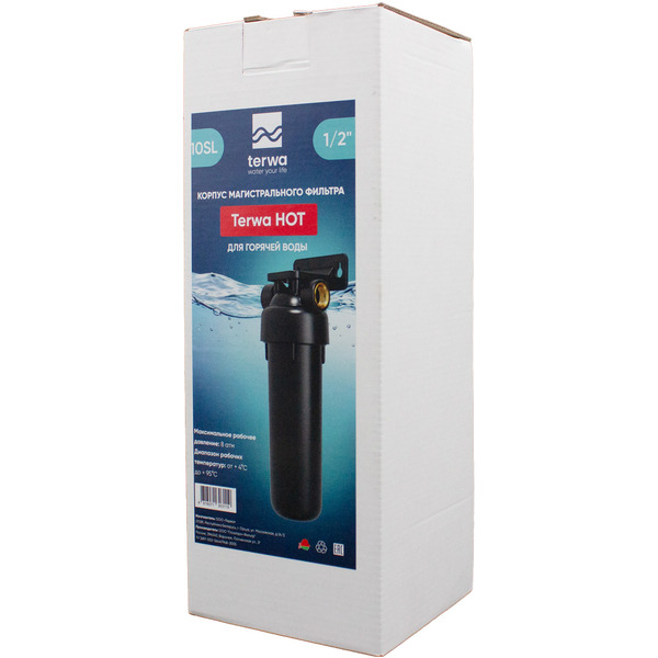 Корпус магистрального фильтра Terwa HOT 1/2 10SL 124857