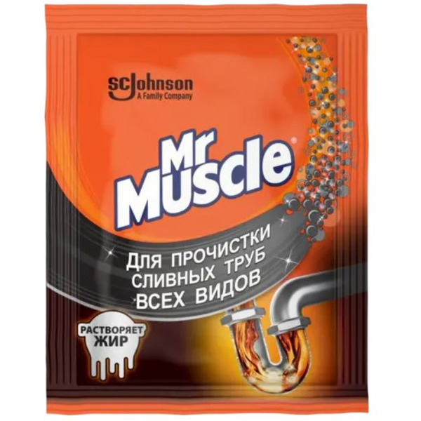Средство для труб Mr. Muscle Гранулы 70 г