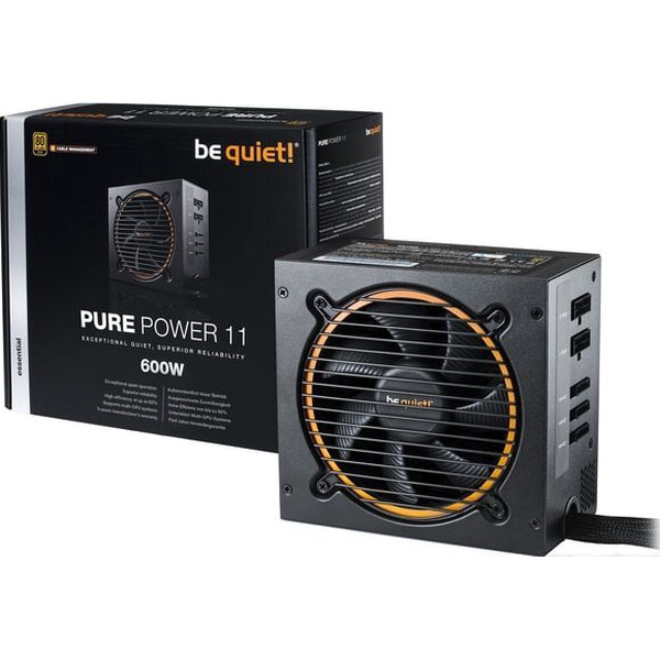 Блок питания be quiet! Pure Power 11 600W-CM Modular Gold Retail BN298