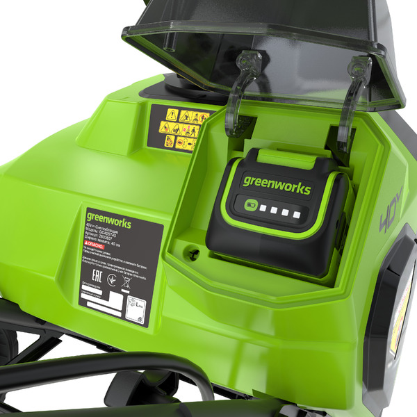 Снегоуборщик Greenworks G40ST40 2603607UB (с 1-им АКБ)