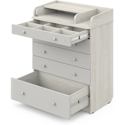 Детский комод Mihaylov Design Maks 805 с органайзером (сосна касцина/серый)