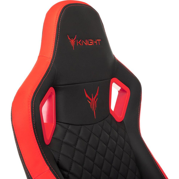 Кресло игровое Knight Titan (1685575) черный/красный