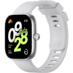 Смарт-часы XIAOMI Redmi Watch 4 (BHR7848GL/M2315W1) серебристый/серый