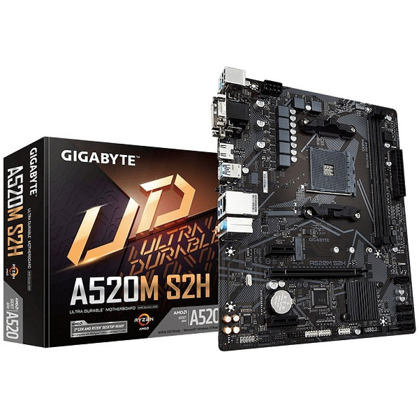 Материнская плата Gigabyte A520M S2H