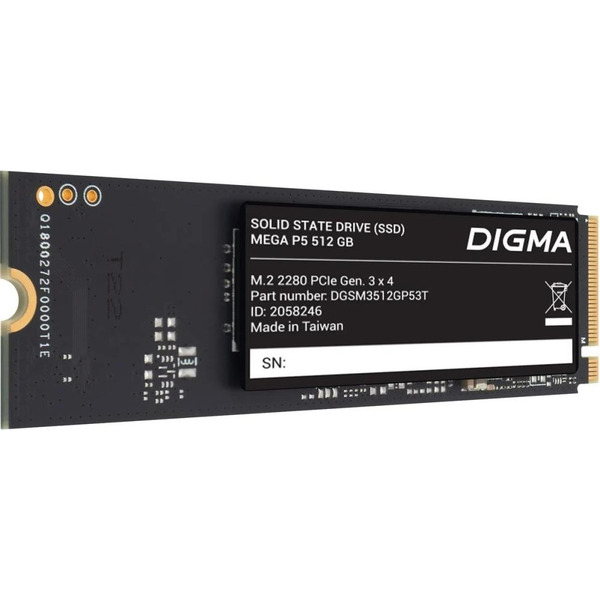Накопитель SSD Digma DGSM3512GP53T