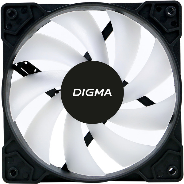 Вентилятор для корпуса Digma DFAN-FRGB1