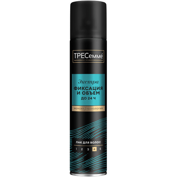 Лак для укладки волос ТРЕСЕММЕ Превосходный объем Экстрафиксация 250мл