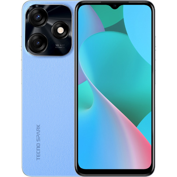 Смартфон Tecno Spark 10C (KI5m) 4GB/128GB Magic Skin синий
