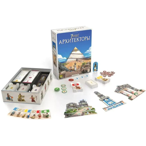 Настольная игра Стиль Жизни 7 Чудес. Архитекторы ASM43