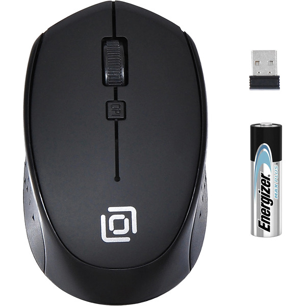 Мышь Oklick 488MW (черный/синий)