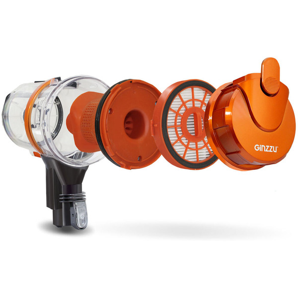 Пылесос Ginzzu VS401 (оранжевый)