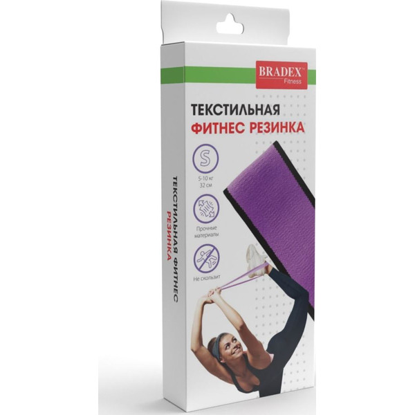 Текстильная фитнес резинка Bradex SF 0751 (размер S)