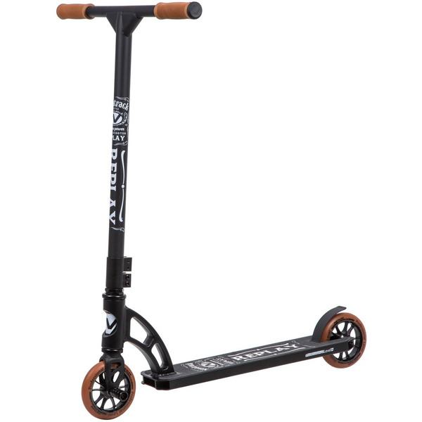 Самокат Novatrack Replay PL (120A.REPLAY.BBK9) черный