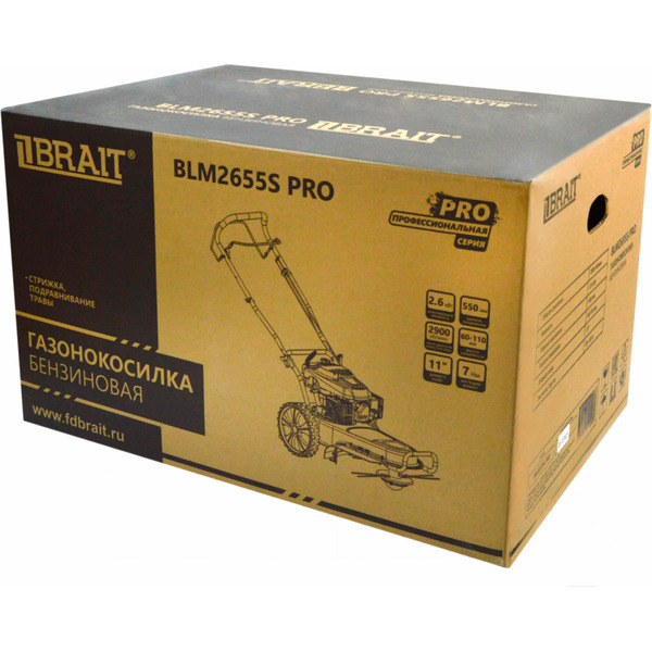 Газонокосилка-триммер Brait BLM2655S PRO