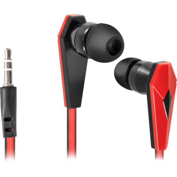 Наушники Defender Trendy 704 черный + красный
