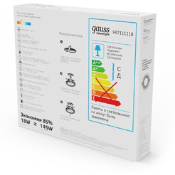 Светильник Gauss 947111118