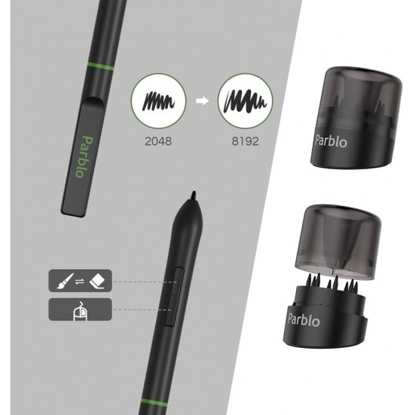 Графический планшет Parblo A610 Plus V2