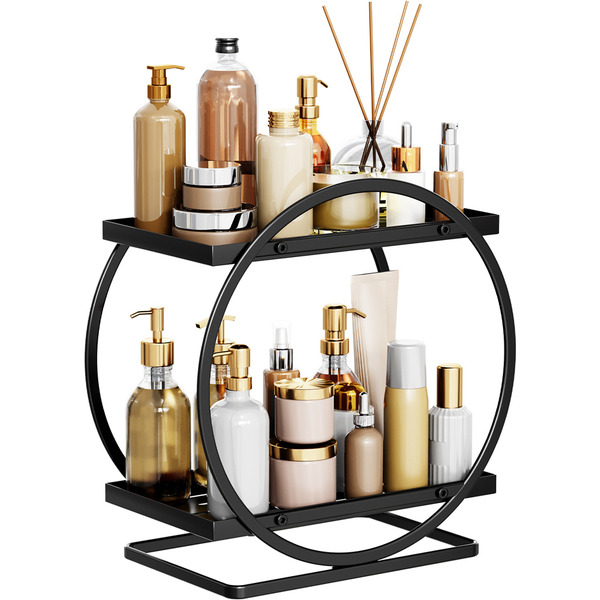 Органайзер для косметики настольный Happy Home HH-032 (черный)