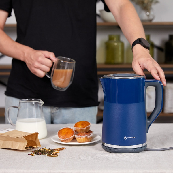 Электрический чайник Evolution KP18151D (синий)