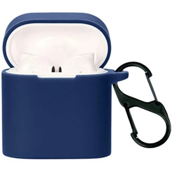 Чехол Bingo Silicone для HAYLOU MoriPods (темно-синий)