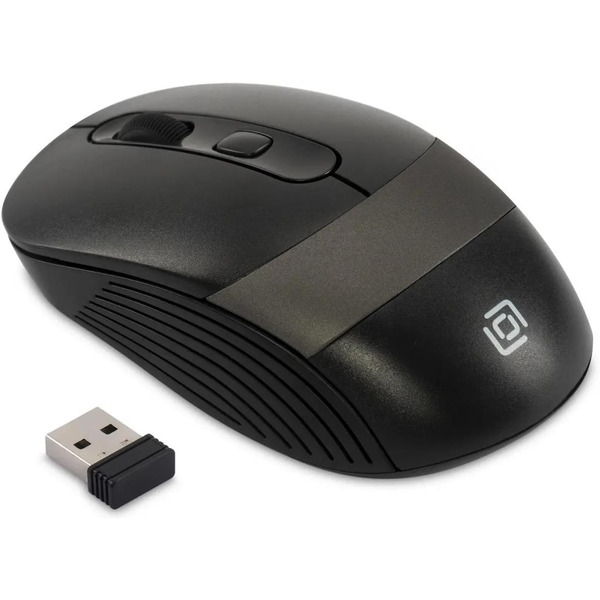 Мышь Oklick 310MW (черный/серый)