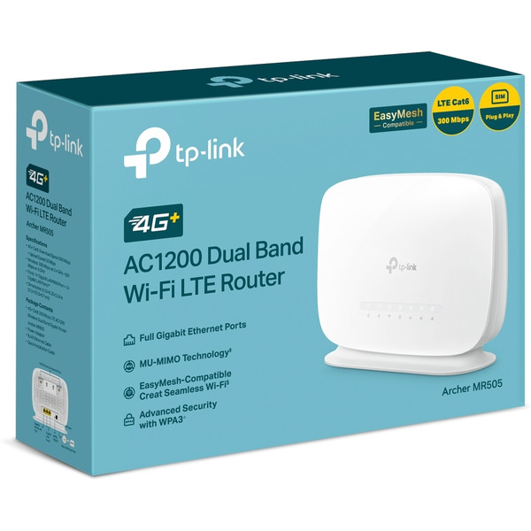 Роутер беспроводной TP-Link Archer MR505 AC1200