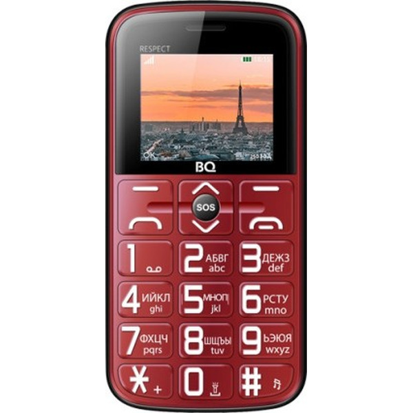 Мобильный телефон BQ-Mobile BQ-1851 Respect (красный)