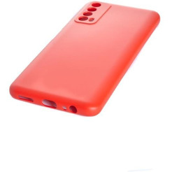 Бампер Bingo Liquid TPU для HUAWEI P Smart 2021 Красный