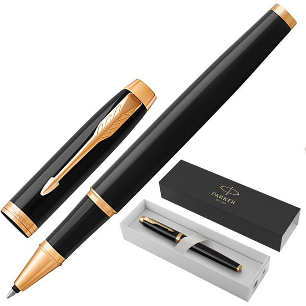 Ручка-роллер "IM Core Black Lacquer GT" PARKER 142532 / 1931659