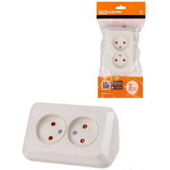 Розетка TDM Electric Ладога SQ1801-0242 (слоновая кость)