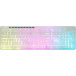 Клавиатура Oklick 490ML (белый)