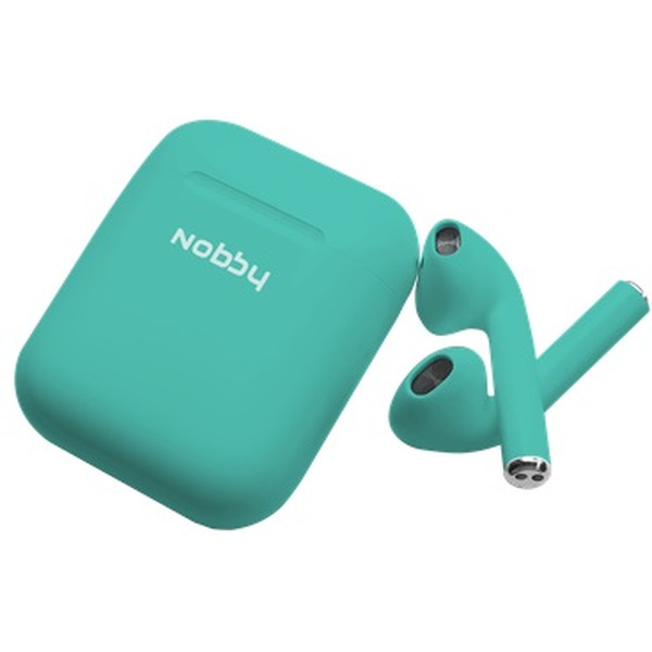 Беспроводная стереогарнитура NOBBY Practic T-101 (NBP-BH-42-47) пластик, мятный