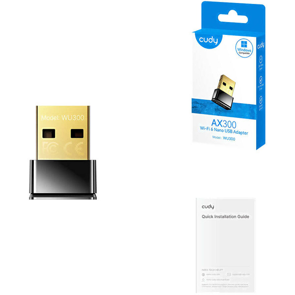 Wi-Fi адаптер Cudy WU300