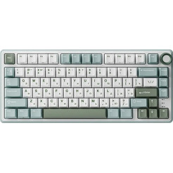 Клавиатура Royal Kludge R75 RGB Sky Cyan (RK Brown)