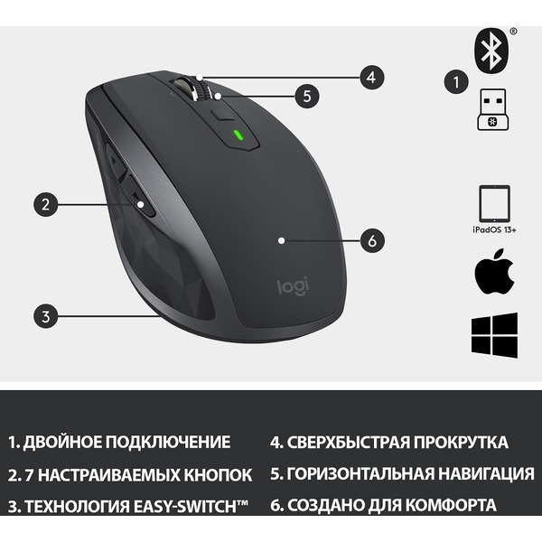Мышь Logitech MX Anywhere 2 (910-004374)