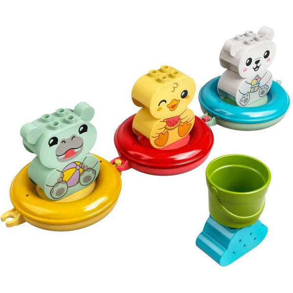 Конструктор Lego 10965 (Duplo, Приключения в ванной: плавучий поезд для зверей)