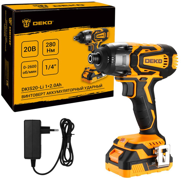 Гайковерт Deko DKIS20-Li 063-4391 (с 1-им АКБ)