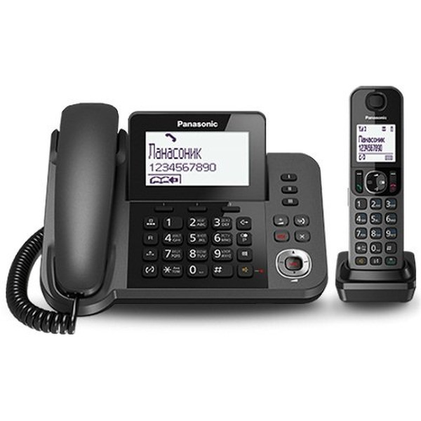 Беспроводной телефон стандарта DECT Panasonic КХ-TGF320RUM