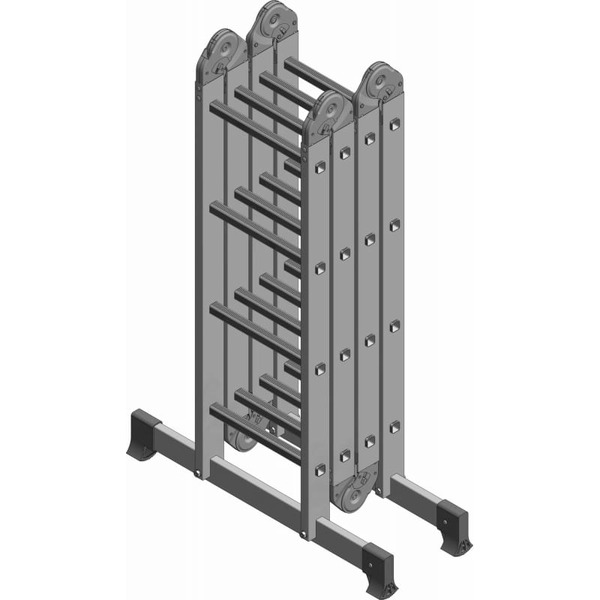 Лестница-трансформер Новая высота NV132 4х3 ступени (320403)
